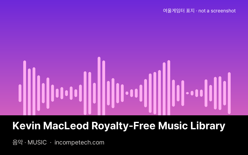 Kevin MacLeod Royalty-Free Music Library