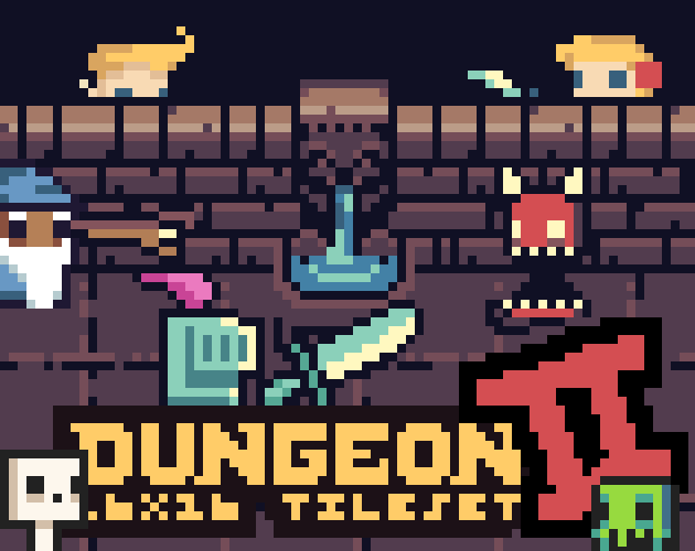 16x16 DungeonTileset II
